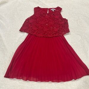 Speechless Burgundy Lace Dress